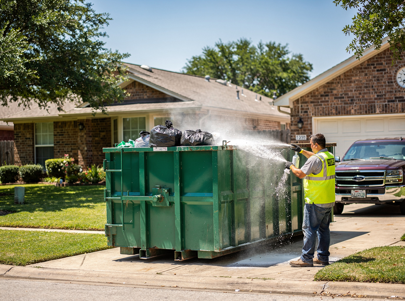 Managing Odors In Summer Dumpster Rentals Garland TX